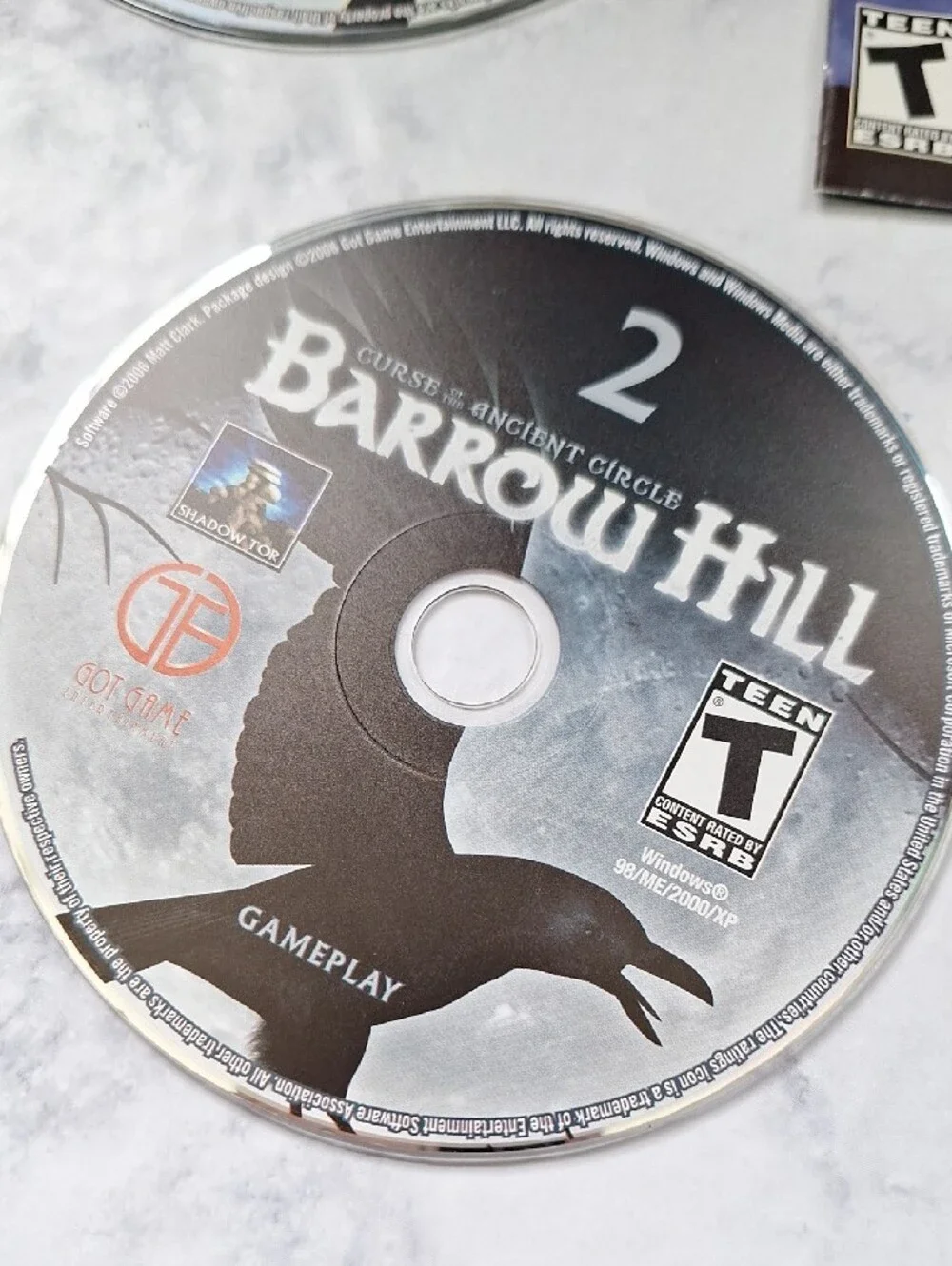 : Curse of the Ancient Circle PC Game - Silver/Black